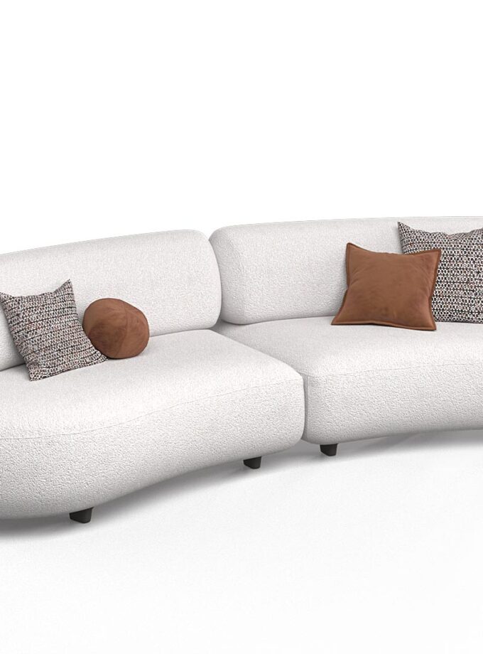 Alvaro Curved Sofa