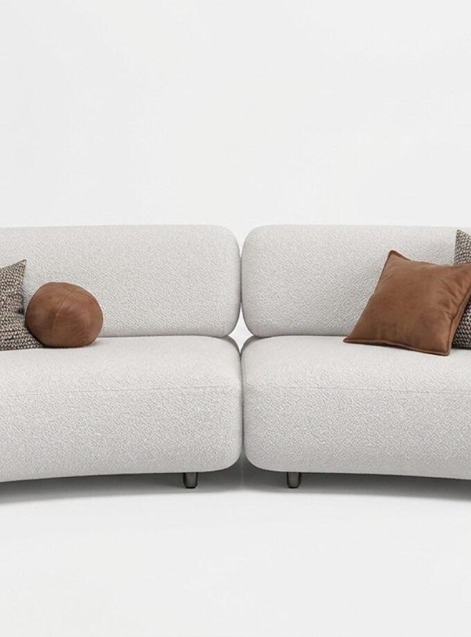 Alvaro Curved Sofa