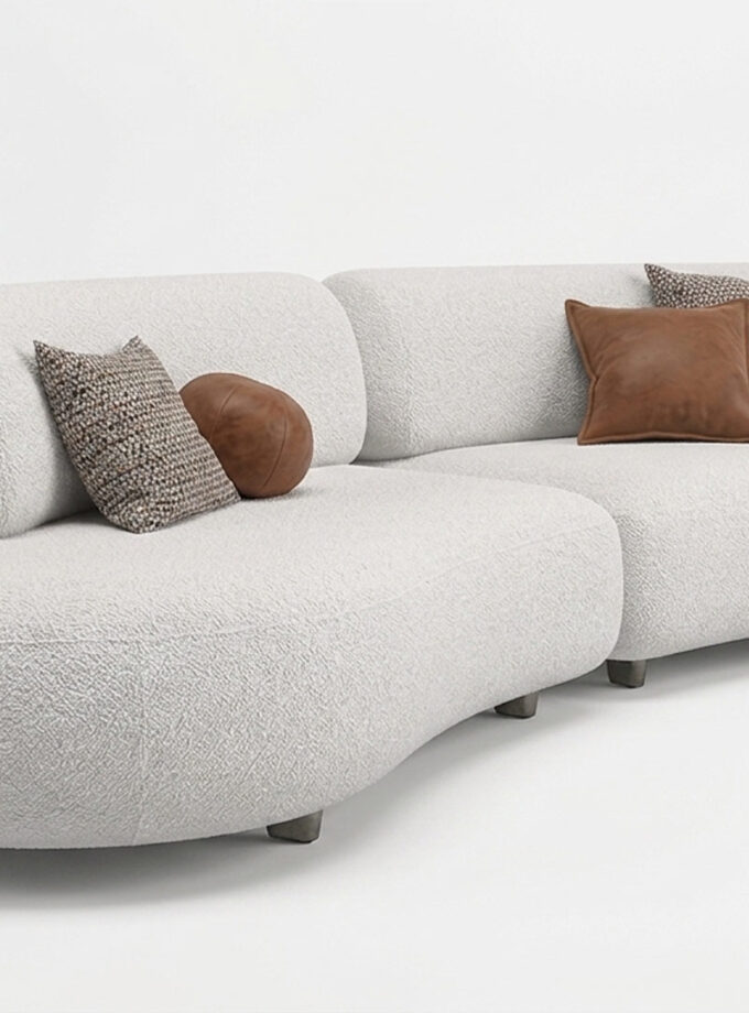 Alvaro Curved Sofa