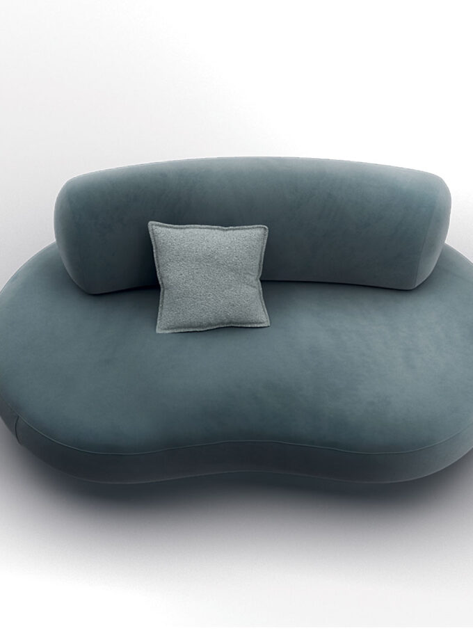 Alvaro Curved Sofa